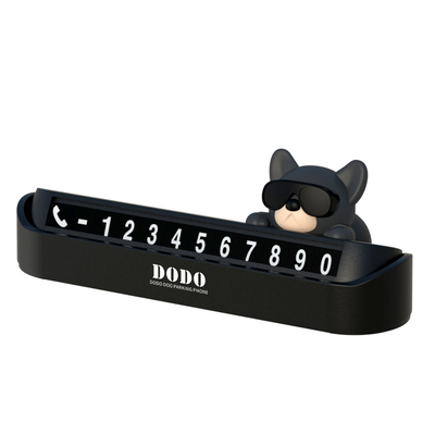 车载临时停车号码牌挪车电话牌