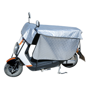 电动摩托车防晒罩防水夏季电瓶车踏板车遮雨棚隔热遮阳电动车防雨