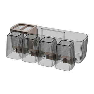 正品bdo牙刷架壁挂免打孔加厚加宽无痕贴防潮防水置物漱口杯收纳