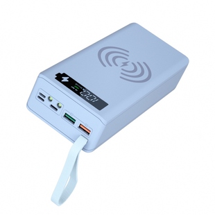 PD快充16节无线充电宝外壳diy套件料20节可拆卸换18650电池盒组装