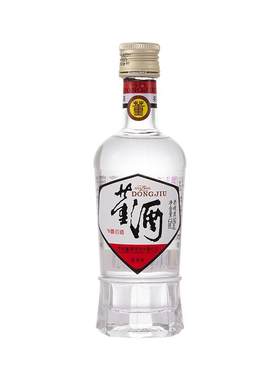 贵州董酒白标54度董香型白酒125ml装 小瓶白酒