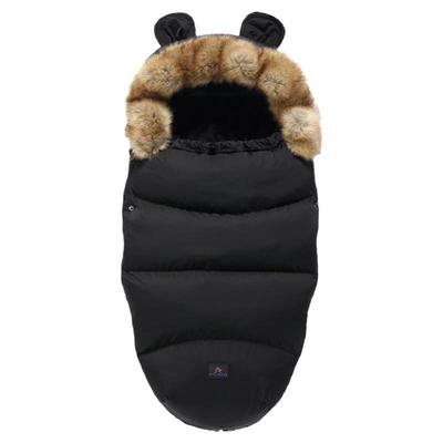 加绒加厚婴儿车睡袋防风防水