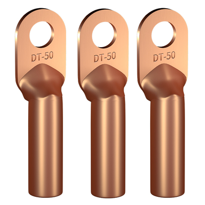 国标DT铜鼻子开口鼻接线端子线耳