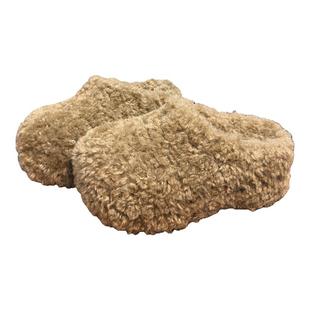 网红羊卷毛松糕厚底包头半拖鞋女外穿百搭小个子增高加绒毛毛拖鞋