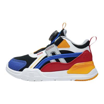 李宁正品儿童舒适回弹中帮跑步鞋