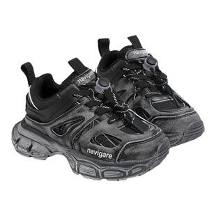 navigre小帆船童鞋儿童运动鞋男女童老爹鞋户外登山鞋跑鞋