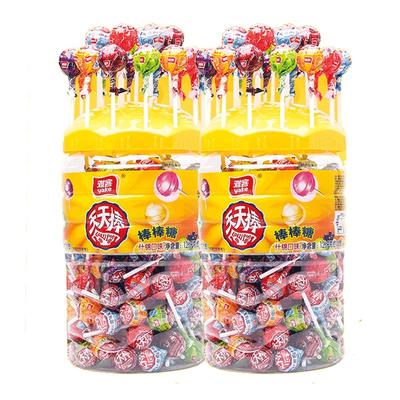 雅客天天棒棒糖水果味糖果