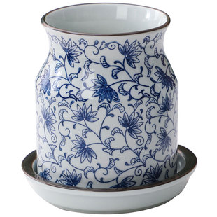 复古陶瓷筷子筒高档筷筒筷笼家用沥水筷桶筷篓厨房餐具锅铲收纳盒