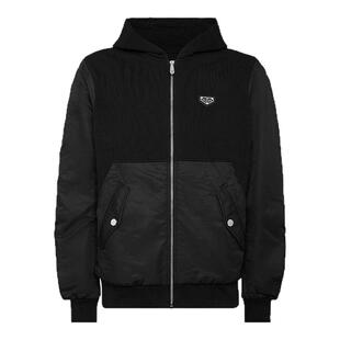 PHILIPP PLEIN 男士经典徽标运动休闲夹克外套秋冬