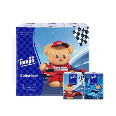 得宝赛车小熊手帕纸