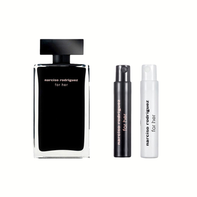 纳西素forher她的同名纯粹迷情精纯麝香粉胖子粉影诱人花卉香水