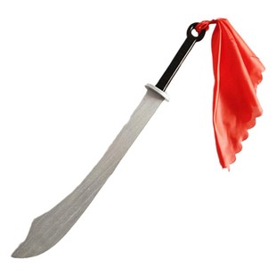 红军大刀木质舞台影视道具抗战刀景颇族刀儿童玩具红色娘子军木刀