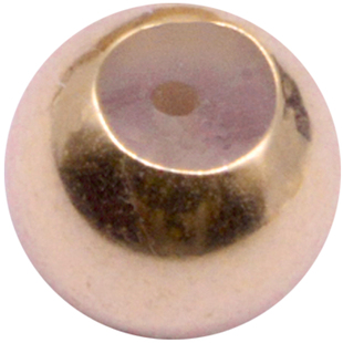 18k金定位珠硅胶调节珠珍珠手链diy配件黄金隔珠固定珠调节珠散珠