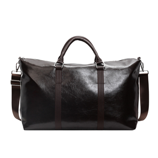 旅行包男款大容量斜挎手提皮质防水行李包女高级感运动游泳健身包