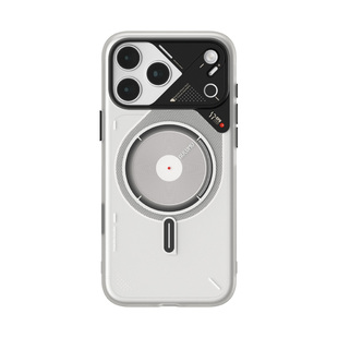 AULUMU/奥鲁姆相机键全包适用苹果iPhone17promax夜光手机壳半透明磨砂防摔磁吸MagSafe保护壳套简约高级感