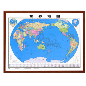 2026新款中国地图和世界地图挂图
