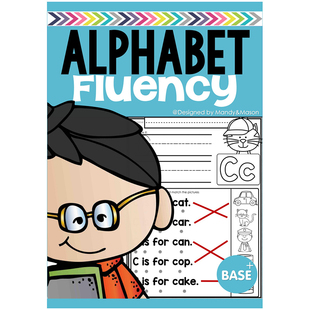 英文字母练字帖alphabet letter启蒙作业本描红涂色本worksheet