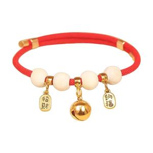 宠物猫狗狗香樟木项圈金锁吊坠招财祈福新年喜庆项链配饰用品大全