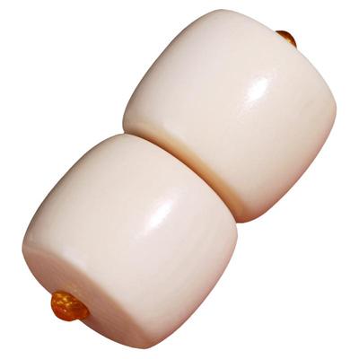 信誉公子猛犸象牙直切桶珠