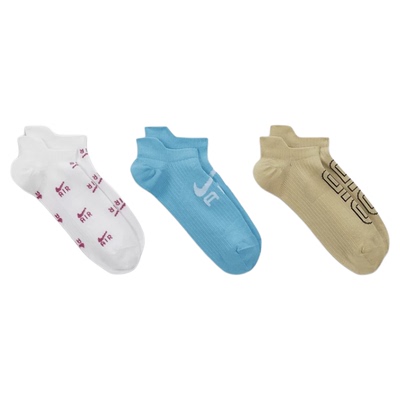 耐克Dri-FIT三双装男女跑步袜