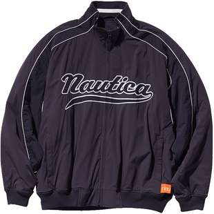 【明星同款】汤本弘通监制 nautica日系解构厚外套棉服潮HYJW3412