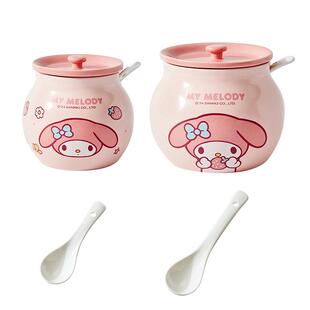 三丽鸥猪油罐家用陶瓷耐高温食品辣椒油专用罐调料罐子油罐油壶