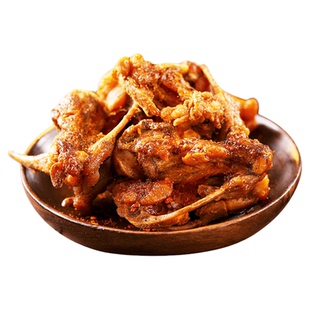 陈阿炳风干鸡架鸡锁骨酱香开袋即食解馋零食鸡叉骨休闲食品旗舰店