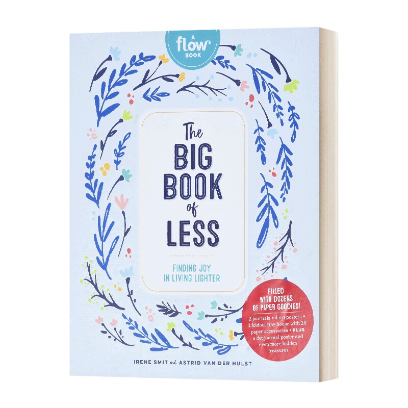 简约 英文原版 The Big Book of Less 轻松生活的乐趣 Flow杂志 精装 英文版 进口英语原版书籍
