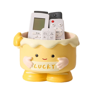 卡通蛋糕摆件玄关客厅遥控器钥匙收纳家居桌面实用装饰品搬家礼物