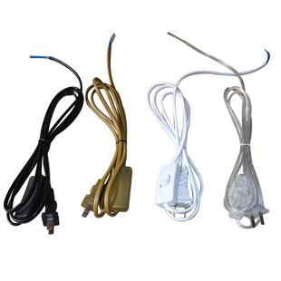 定制 包邮317脚踏带插头线 落地灯台灯脚踩开关线电源线灯具灯饰