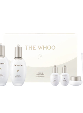 【双11现货立抢】Whoo后拱辰享雪玉凝系列护肤水乳套装美白