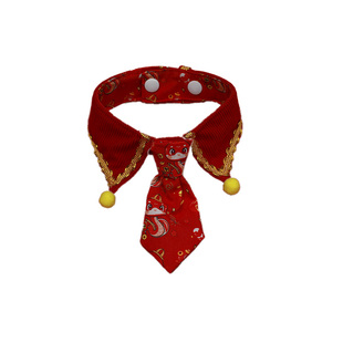 新年万圣诞节日围兜领带宠物狗狗猫咪围脖项圈口水巾南瓜衣服饰品