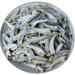 去头小鱼干500g 海鲜干货 海燕鱼干海蜓小鱼干咸鱼干海鱼干货