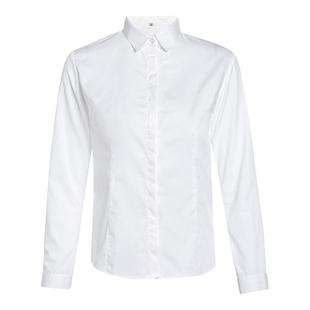 春夏新款长袖白衬衫女职业正装工作服竖条纹衬衣通勤内搭修身上衣