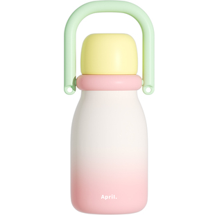 April保温杯高颜值ins风女孩饮水大学生旅游随身外带杯子可爱水杯