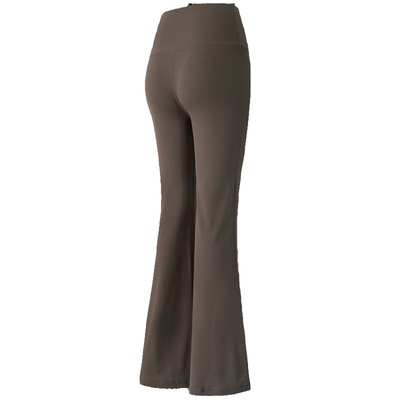 云端贝壳喇叭裤高腰软糯长裤