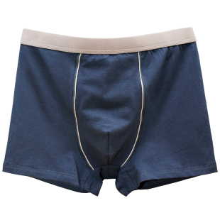 男士内裤纯棉加肥加大高腰宽松四角短裤肥佬胖子大码秋冬平角裤头