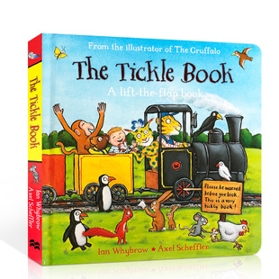 预售英文原版The Tickle Book: A Lift-The-Flap Book挠痒痒儿童绘本纸板翻翻书启蒙早教认知亲子阅读2-5岁边玩边学咕噜牛Gruffalo