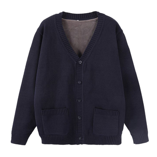 菱泉护士毛衣外套开衫女工作服加绒加厚秋冬季保暖厚款医院护士服