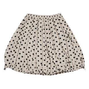 STILLYOU复古波点蓬蓬花苞短裙女宽松小个子辣妹可爱半身裙蘑菇裙