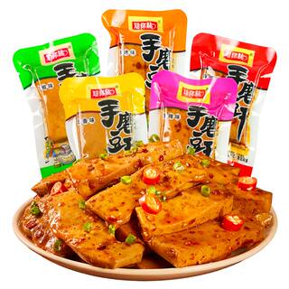 知你味重庆特产手磨豆干休闲小零食五香麻辣解馋豆腐干独立小包装