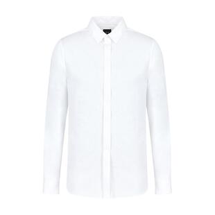 ARMANI EXCHANGE/阿玛尼秋冬男士纯棉长袖人夫感商务西装衬衫上衣