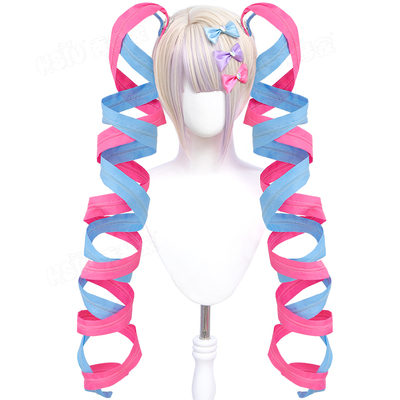 主播女孩重度依赖糖糖超天酱假发