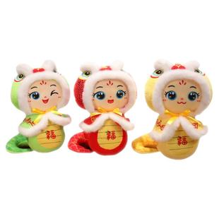 2026马年吉祥物公仔生肖小马玩偶元旦新年毛绒玩具公司礼品定制