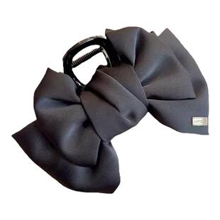 2024新款蝴蝶结抓夹女发量少半扎发夹新款鲨鱼夹8cm小号发抓发饰