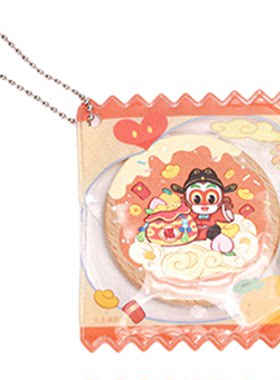上美影大闹天宫孙悟空福运齐天木质浮雕饼干挂件祈福吧唧动漫周边