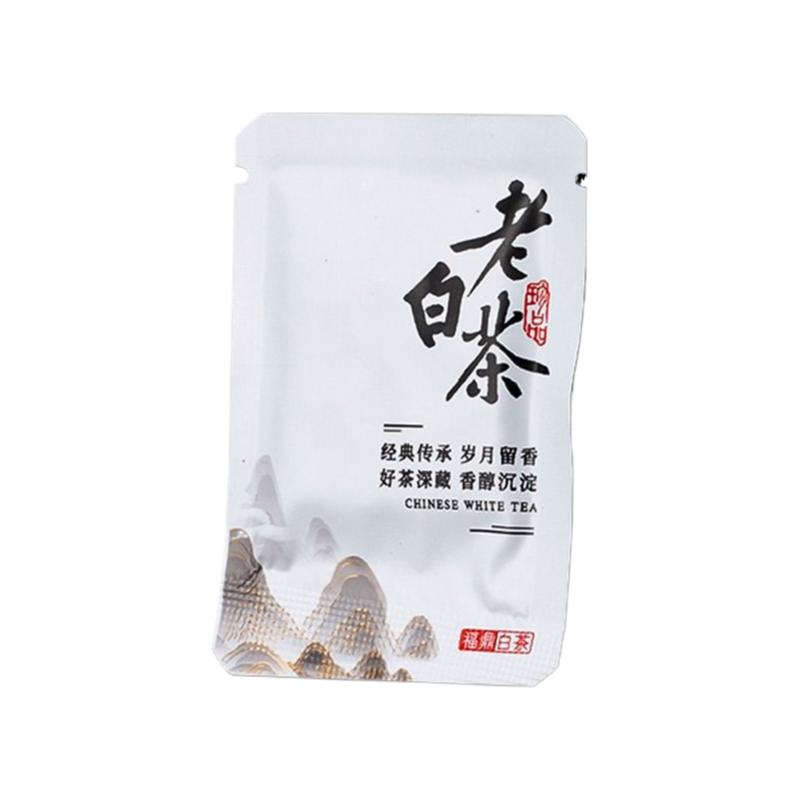 2016年福鼎老白茶茶叶高山寿眉贡眉小方片茶厂家直销100包袋装