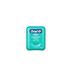 OralB欧乐B薄荷牙线扁线超细剔牙牙线盒40m*5