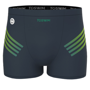 TOSWIM专业男士平角泳裤泡温泉低腰泳裤男款温泉裤游泳裤2025新款