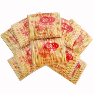 梅州丰顺双头尖竹牙签家用商用餐厅酒店方便一次性剔水果苗竹韧性